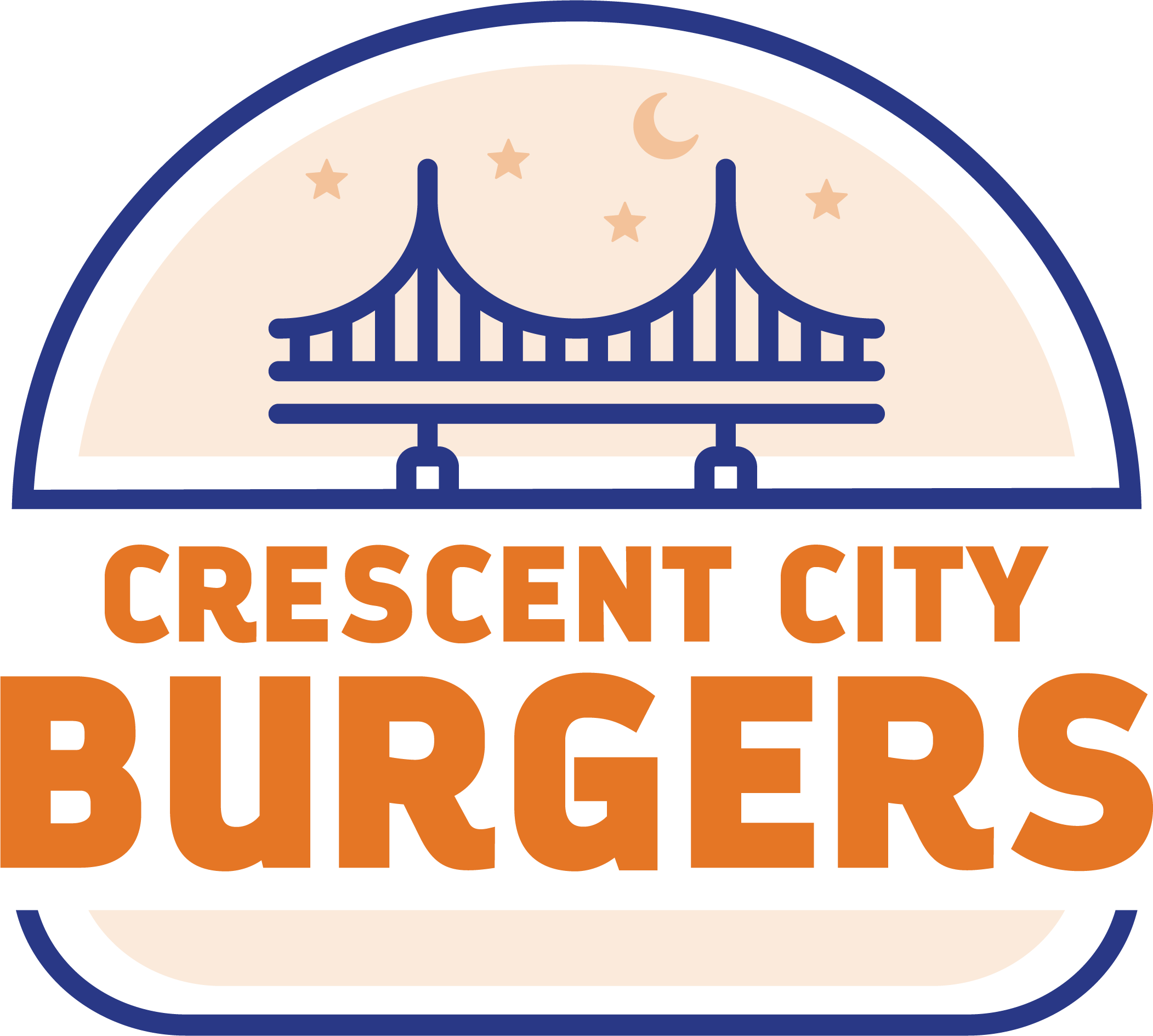 Crescent City Burgers logo
